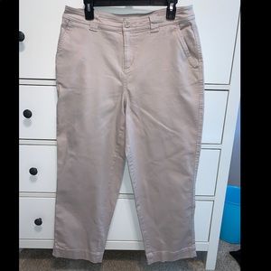 A new day Tan Stretch Wide Leg Jeans